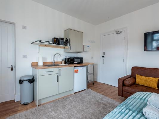 Double Studio with Sea View Glan Neigr